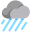 light rain